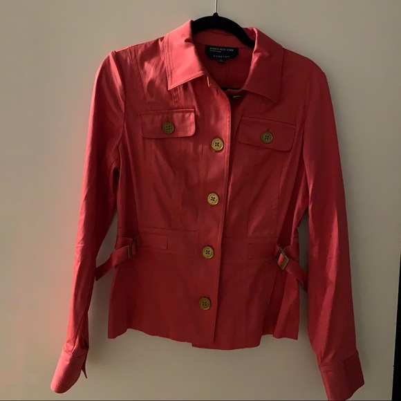 Jones New York pink jacket - Picture 2 of 9